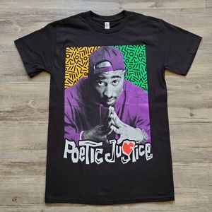 NEW TUPAC POETIC JUSTICE UNISEX T SHIRT